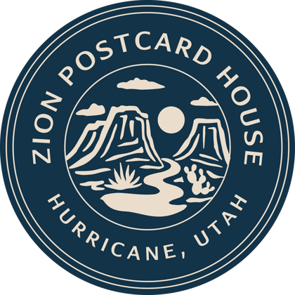 Zion Postcard House seal